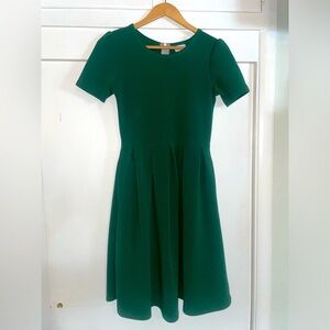 LuLaRoe Casual Dress with pockets. Size small. Green.